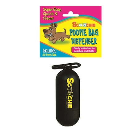 Schoochie Pet Poop Dispenser with Refill Roll Bag 402